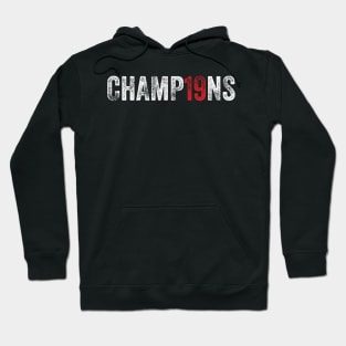 Champ19ns – celebrating Liverpool FC's 19th league title Hoodie